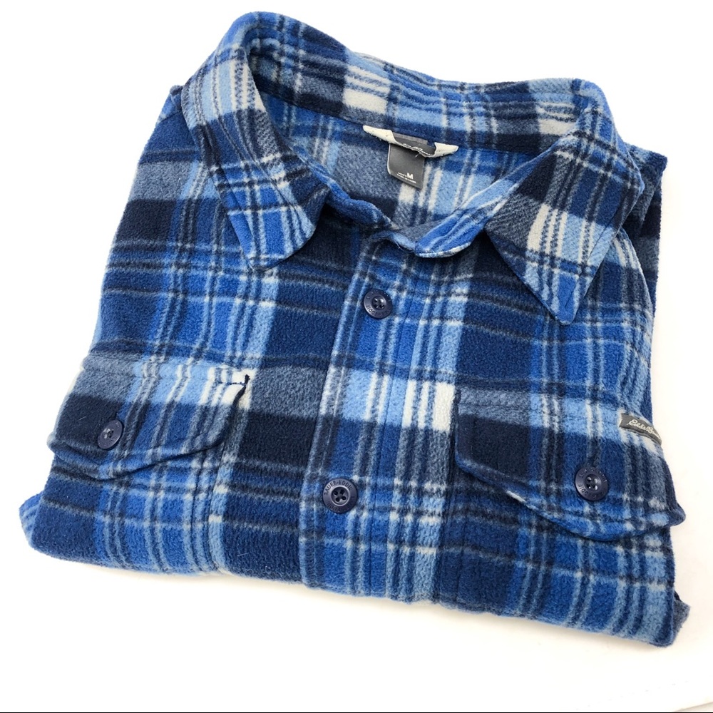 Eddie Bauer Men’s Fleece Shirt - Picture 2 of 3